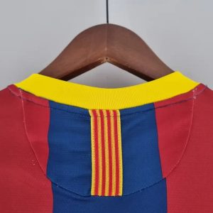 2010/2011 Retro Long Sleeve Barcelona Home Football Shirt 1:1 Thai Quality