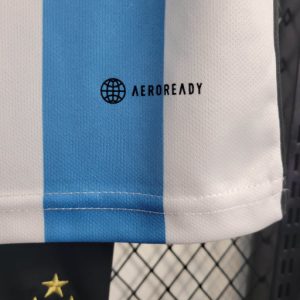 2022 FIFA World Cup Argentina National Team Home Jersey Kids Size