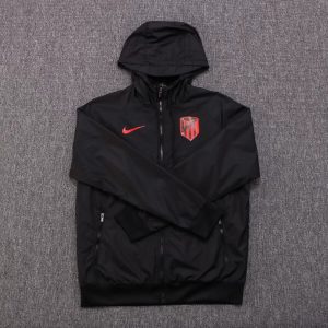 2024/2025 Atletico Madrid Windbreaker white and Gray Soccer Jersey 1:1 Thai Quality