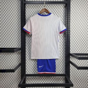 2024 Kids Size France Away Football Shirt 1:1 Thai Quality