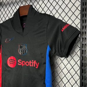 2024/2025 Kids Size Barcelona Away Football Shirt 1:1 Thai Quality