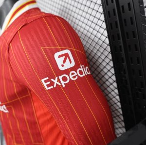 2024/2025 Long Sleeve Player Version Liverpool Home Football Shirt 1:1 Thai Quality