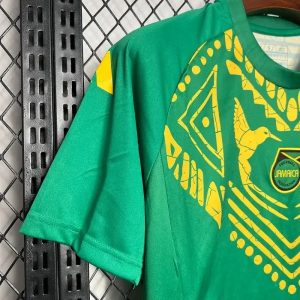 2024/2025 Jamaica Green Training Wear Football Shirt 1:1 Thai Quality