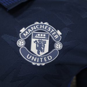2024/2025 Long Sleeve Player Version Manchester United Away Football Shirt  1:1 Thai Quality