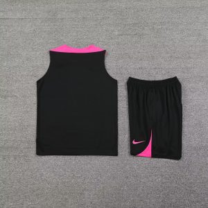 2024/2025 Chelsea Pre-match Training Black Jersey+Shorts  1:1 Thai Quality