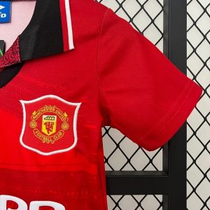 1994/1996 Retro Kids Size Manchester United Home Football Shirt 1:1 Thai Quality