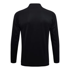2023/2024 Juventus Long Zipped Jacket Black Soccer Jersey 1:1 Thai Quality