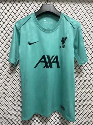 2024/2025 Liverpool Training Wear Green Soccer Jersey 1:1 Thai Quality