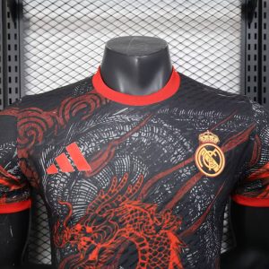 2025/2026 Player Version Real Madrid Special Edition Red Dragon Football Shirt 1:1 Thai Quality