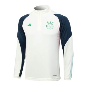 2023/2024 Ajax Half-Pull Training Suit Light Green Football Shirt 1:1 Thai Quality