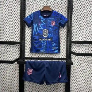 2024/2025 Kids Size Atletico Madrid Third Away Soccer Jersey 1:1 Thai Quality