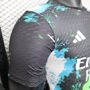 2025/2026 Player Version Real Madrid Special Edition Black Green Football Shirt 1:1 Thai Quality
