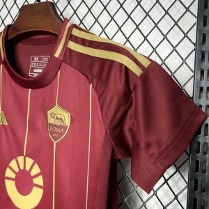 2024/2025 Kids Size Roma Home Soccer Jersey Home 1:1 Thai Quality