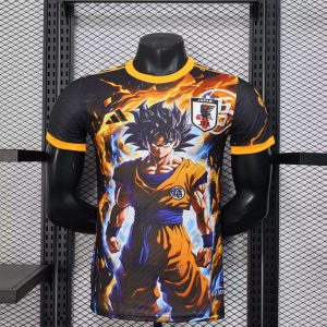 2025 Player Version Japan Special Edition Son Goku Black Yellow Football Shirt 1:1 Thai Quality