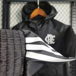 2023/2024 Flamengo Windbreaker Black Soccer Jersey