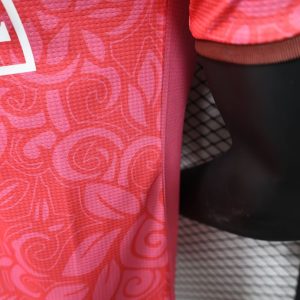2024/2025 Player Version Palestine Training Wear Red Football Shirt 1:1 Thai Quality