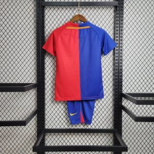 2008/2009 Retro Kids Size Barcelona Home  Football Shirt  1:1 Thai Quality