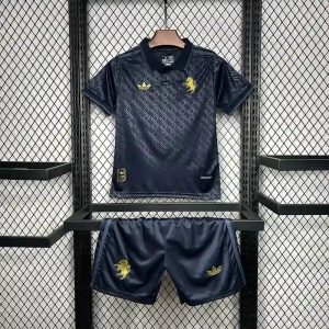 2024/2025 Kids Size Juventus Third Away Soccer Jersey 1:1 Thai Quality