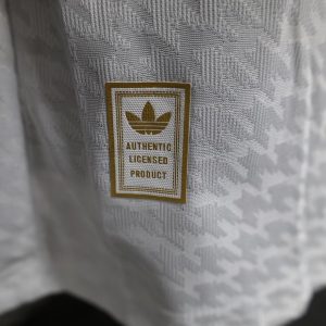 2024/2025 Player Version Real Madrid White open tube Football Shirt 1:1 Thai Quality