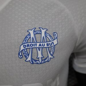 2024/2025 Player Version Olympique de Marseille 125th White Edition Football Jersey 1:1 Thai Quality