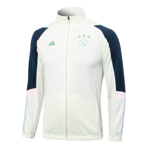 2023/2024 Ajax Half-Pull Training Suit Light Green Football Shirt 1:1 Thai Quality