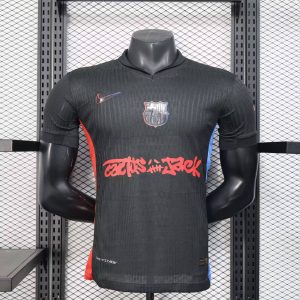 2024/2025 Player Version Barcelona Away (Cockroach Travis Scott) Football Shirt 1:1 Thai Quality