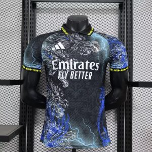 2024/2025 Player Version Real Madrid lightning Dragon Football Shirt 1:1 Thai Quality