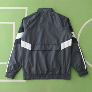 2024/2025 Real Madrid Black Windbreaker Soccer Jersey 1:1 Thai Quality