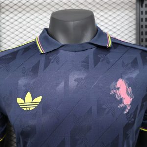2024/2025 Player Version Juventus Retro Style Football Shirt 1:1 Thai Quality