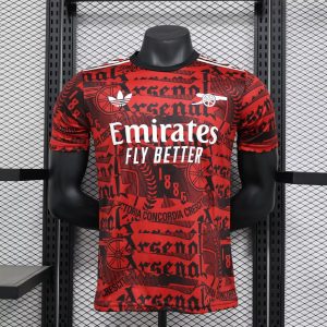 2024/2025 Player Version Arsenal Special Edition Black-Red Football Shirt 1:1 Thai Quality
