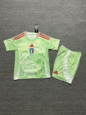 2025 Kids Size Italy Away Football Shirt 1:1 Thai Quality