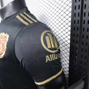 2025/2026 Player Version Bayern Munich 125th Anniversary Black Edition Football Shirt 1:1 Thai Quality