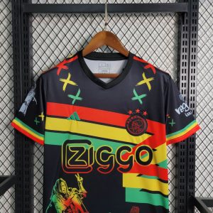 2023/2024 Ajax Graffiti Version Blue Football Shirt 1:1 Thai Quality