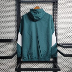 2023/2024 Palmeiras Windbreaker Green and White Jersey 1:1 Thai Quality