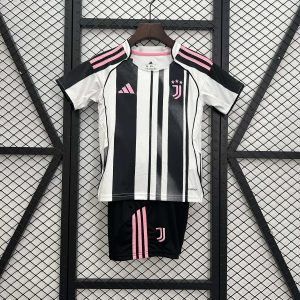 2025/2026 Kids Size Juventus Home Football Shirt 1:1 Thai Quality