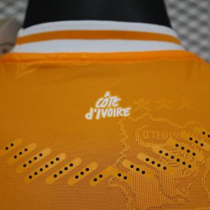 2024 Player Version Côte d’Ivoire Special Edition Orange Football Shirt 1:1 Thai Quality