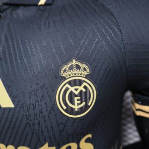 2024/2025 Player Version Real Madrid Chinese Dragon Black Football Shirt 1:1 Thai Quality