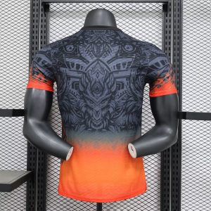 2024/2025 Player Version Liverpool Special Edition Black Orange Football Shirt 1:1 Thai Quality