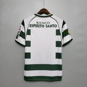2001/2003 Retro Sporting Lisbon Home Football Shirt