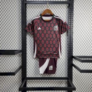 2024 Kids Size Mexico National Home Football Shirt 1:1 Thai Quality