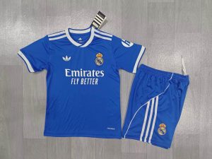 2025/2026 Kids Size Real Madrid Third Away Football Shirt 1:1 Thai Quality