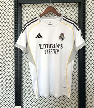 2025/2026 Real Madrid Home Football Shirt 1:1 Thai Quality