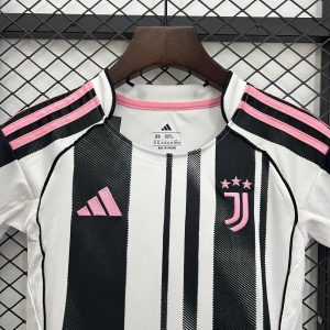 2025/2026 Kids Size Juventus Home Football Shirt 1:1 Thai Quality