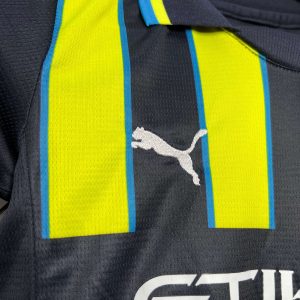 2024/2025 Kids Size Manchester City Away Football Shirt 1:1 Thai Quality