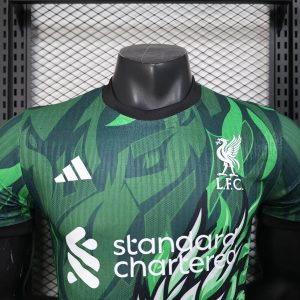 2025/2026 Player Version Liverpool Special Edition Green Football Shirt 1:1 Thai Quality