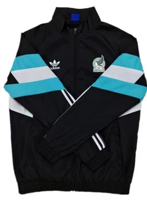 2024 Mexico Windbreaker Black Soccer Jersey 1:1 Thai Quality