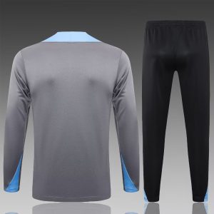 2024/2025 Tottenham Half-Pull Training Suit Grey Football Shirt 1:1 Thai Quality