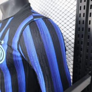 2025/2026 Long Sleeve Player Version Inter Milan Home Football Shirt 1:1 Thai Quality