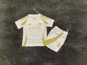2024/2025 Kids Size Al-Nassr Third Away Football Shirt 1:1 Thai Quality