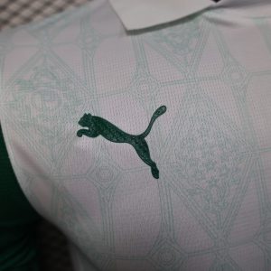 2025/2026 Player Version Palmeiras Away White Green Football Shirt 1:1 Thai Quality